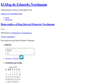 Tablet Screenshot of eduardo-nordmann.com